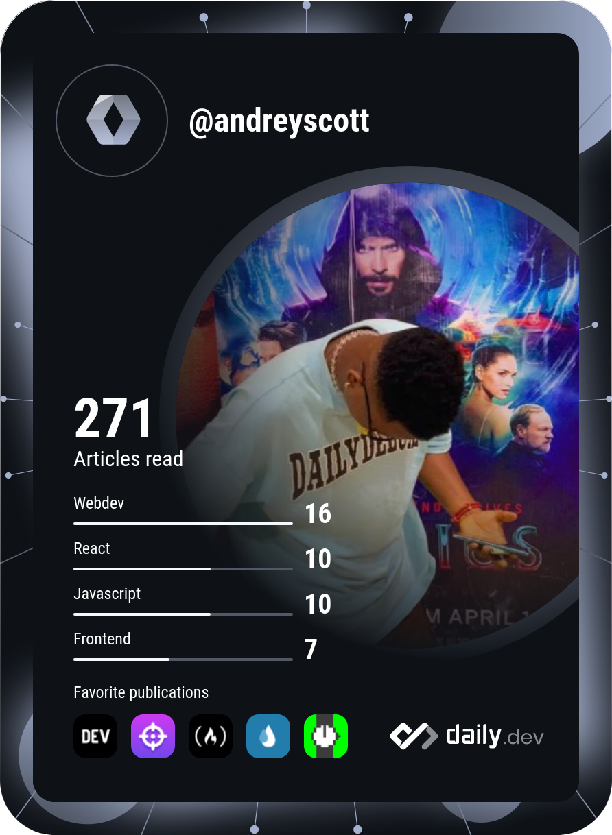 Andrew Irorere's Dev Card