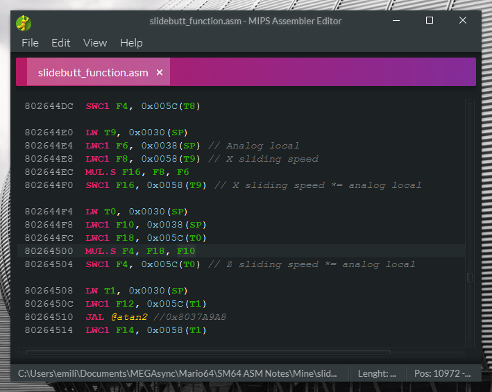 GitHub - Starkus/MIPS-Asm-Editor: MIPS Assembly code editor with syntax ...