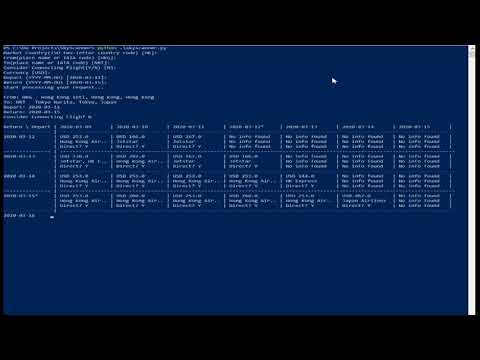 Cheap Flights Checker in Python