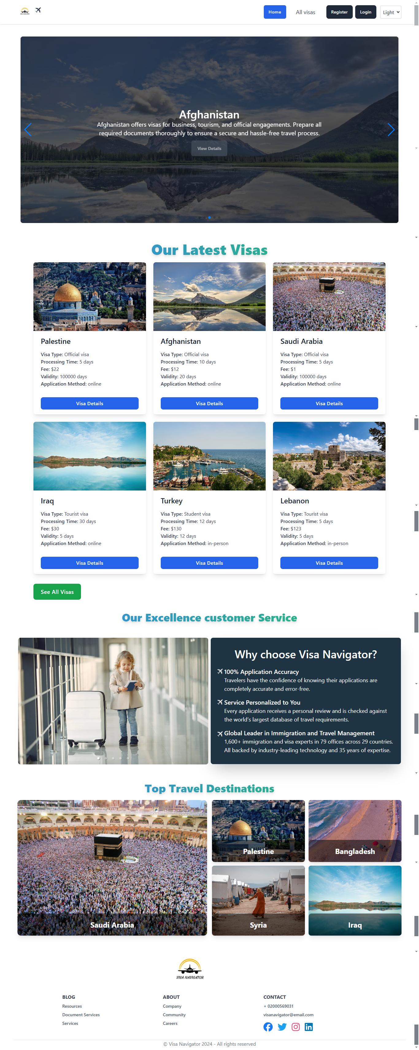 Visa Navigator