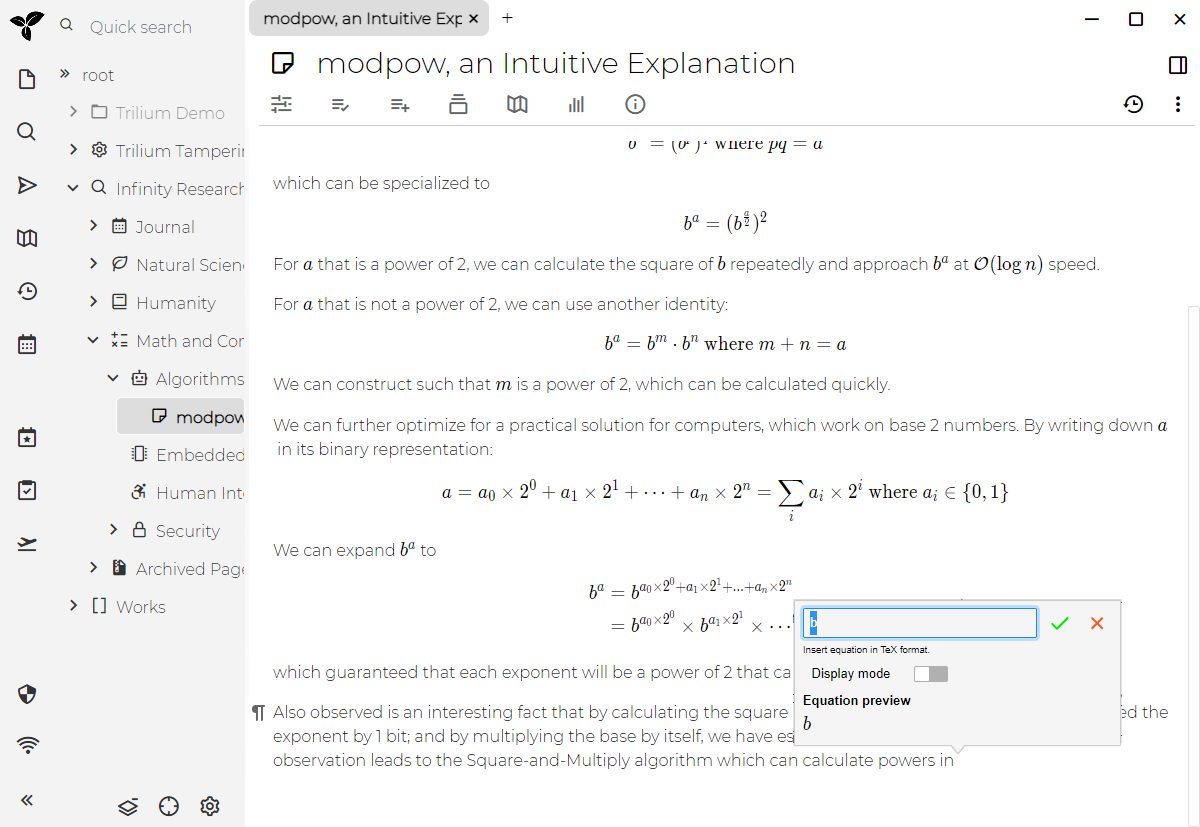 Fig. 2 Better Math Popup