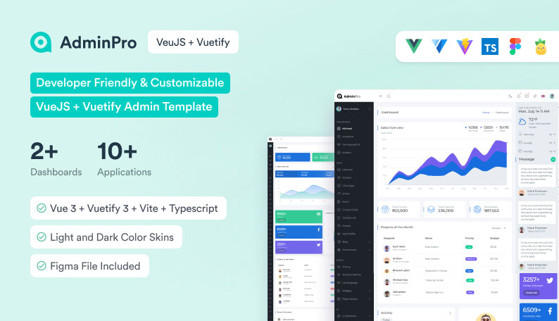 Adminpro Template  Vue