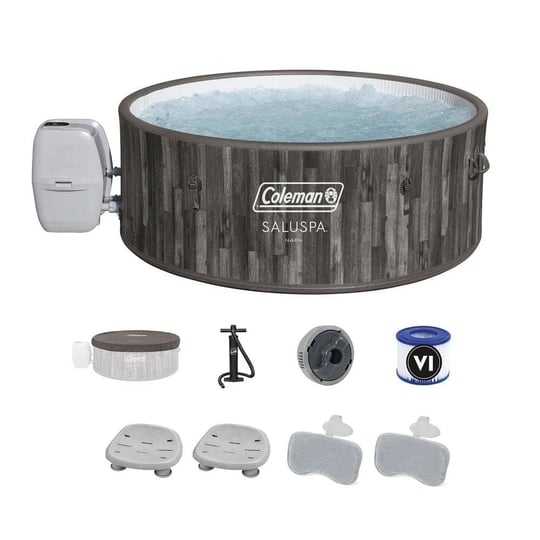 coleman-hot-tub-with-2-pack-bestway-saluspa-seat-and-2-headrest-pillows-gray-1