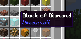 Image of ItemStack tooltip with mod name "Minecraft"