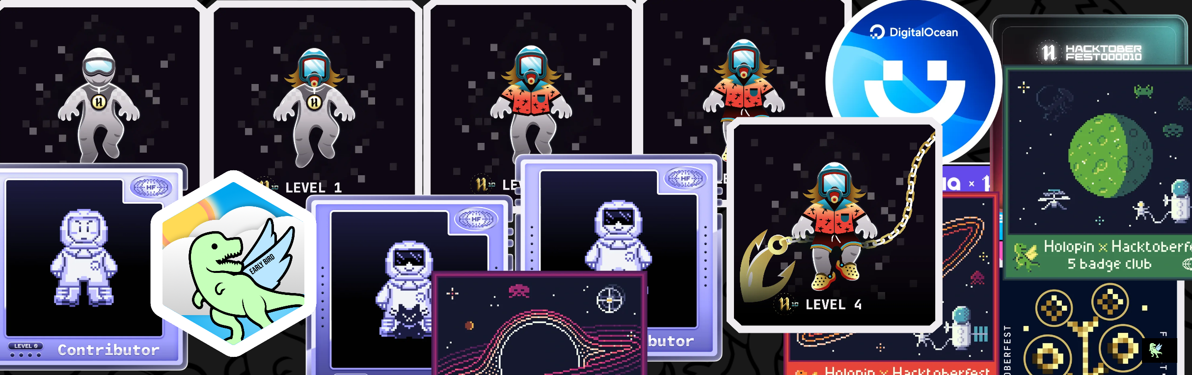 An image of @yasir761's Holopin badges, which is a link to view their full Holopin profile