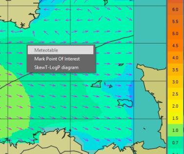 Opening a Meteotable