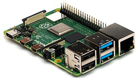 Raspberry Pi model 4B\label{pi4}