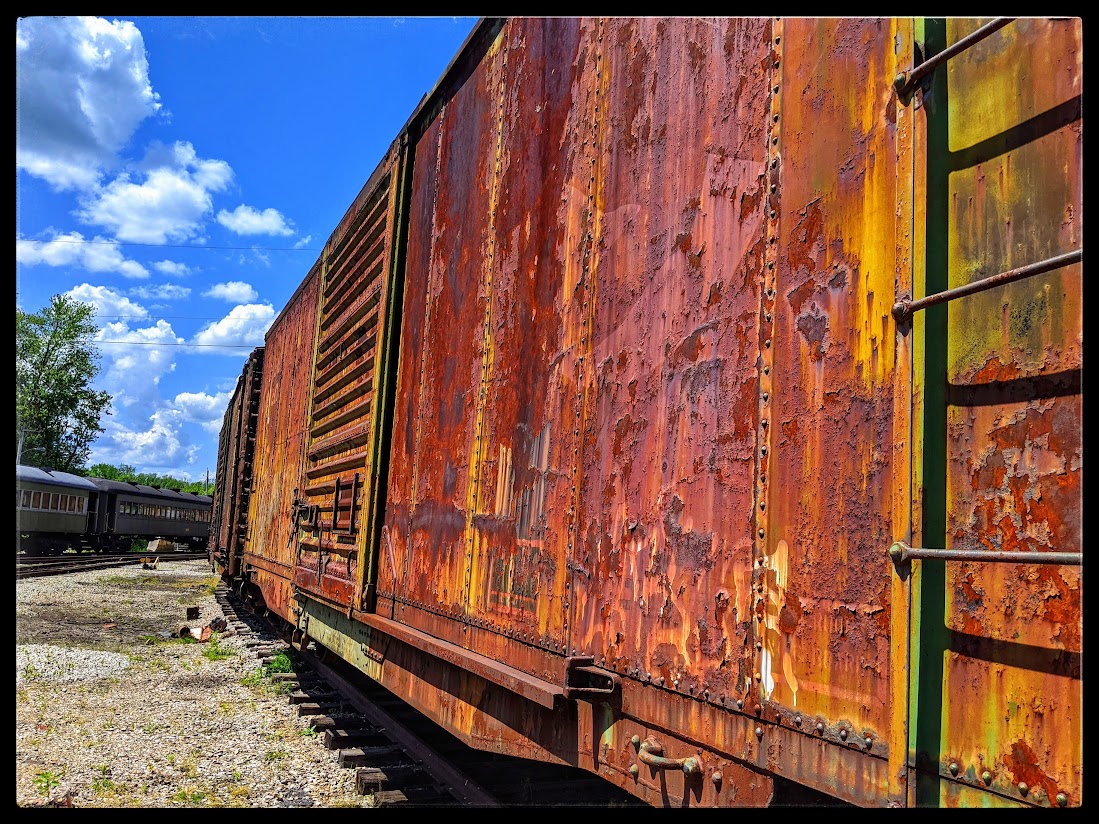 Rusted Rail Car - Wendy Bayer