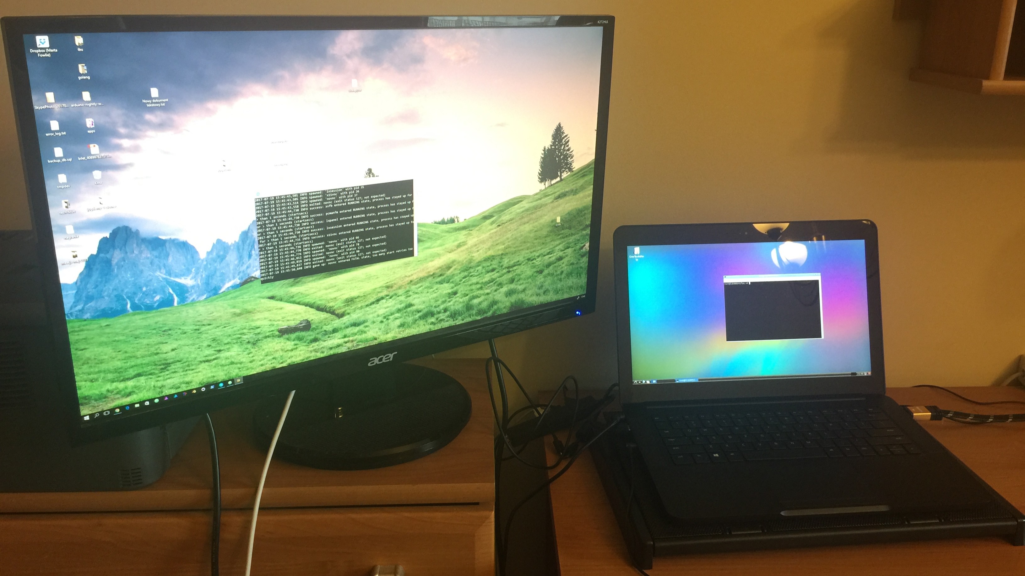 Windows and linux on one laptop