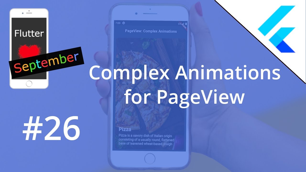 Complex Animations for PageView - Flutter YouTube video