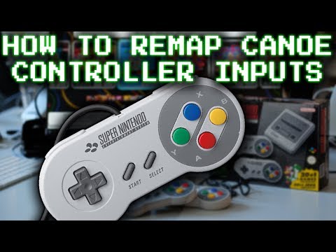 Remap Canoe Controller Advokaten SNES Mini