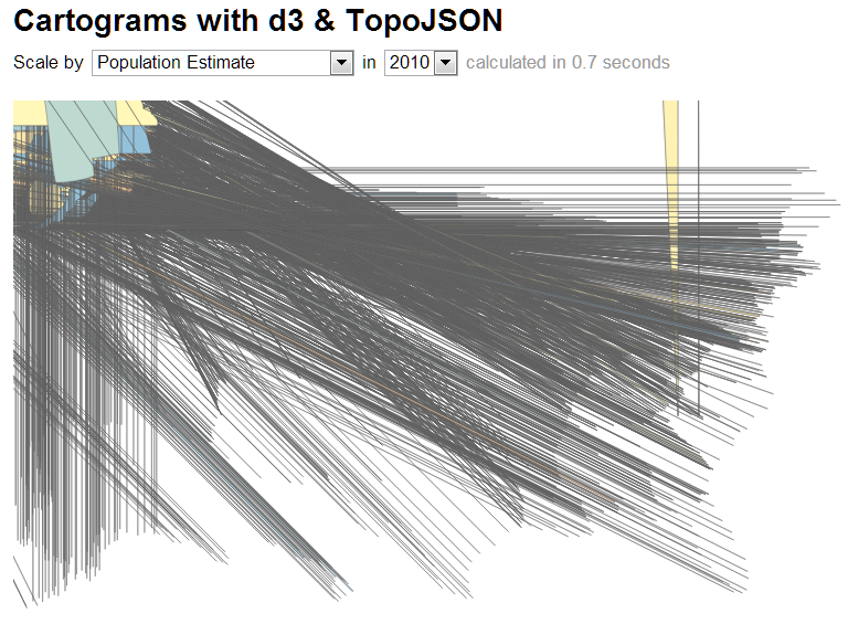 d3 v3 cartogram