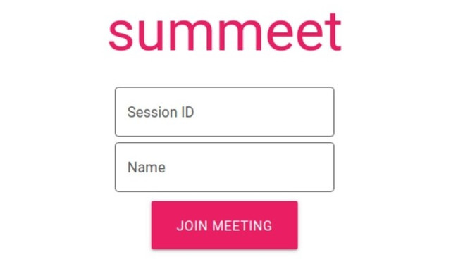 Summeet Login Page