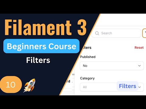 Table Filters | Filament 3 Tutorial for Beginners EP10