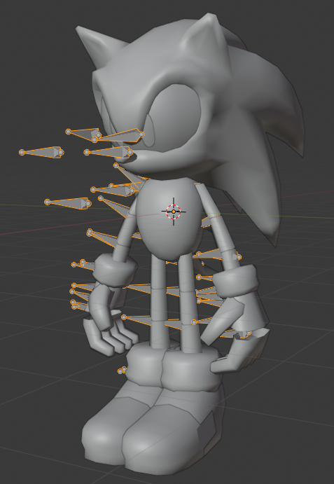 SADX Sonic with Armature