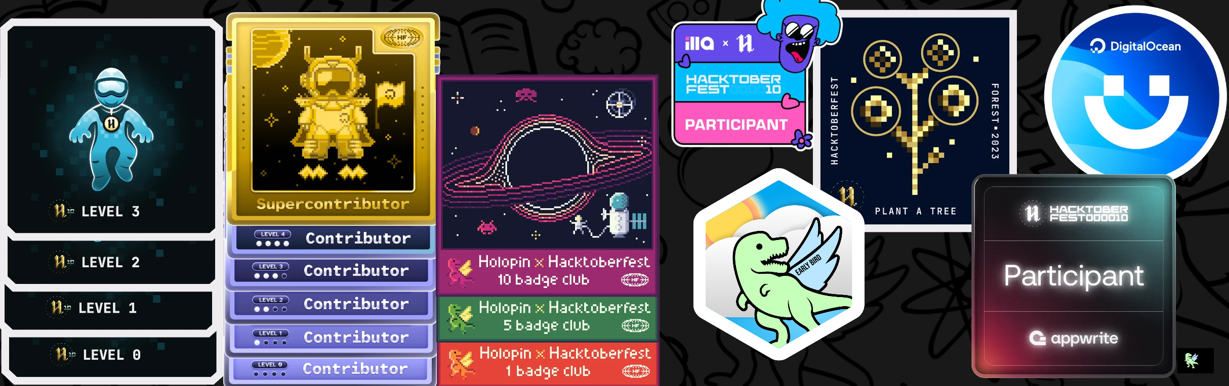 @nickfloyd's Holopin board