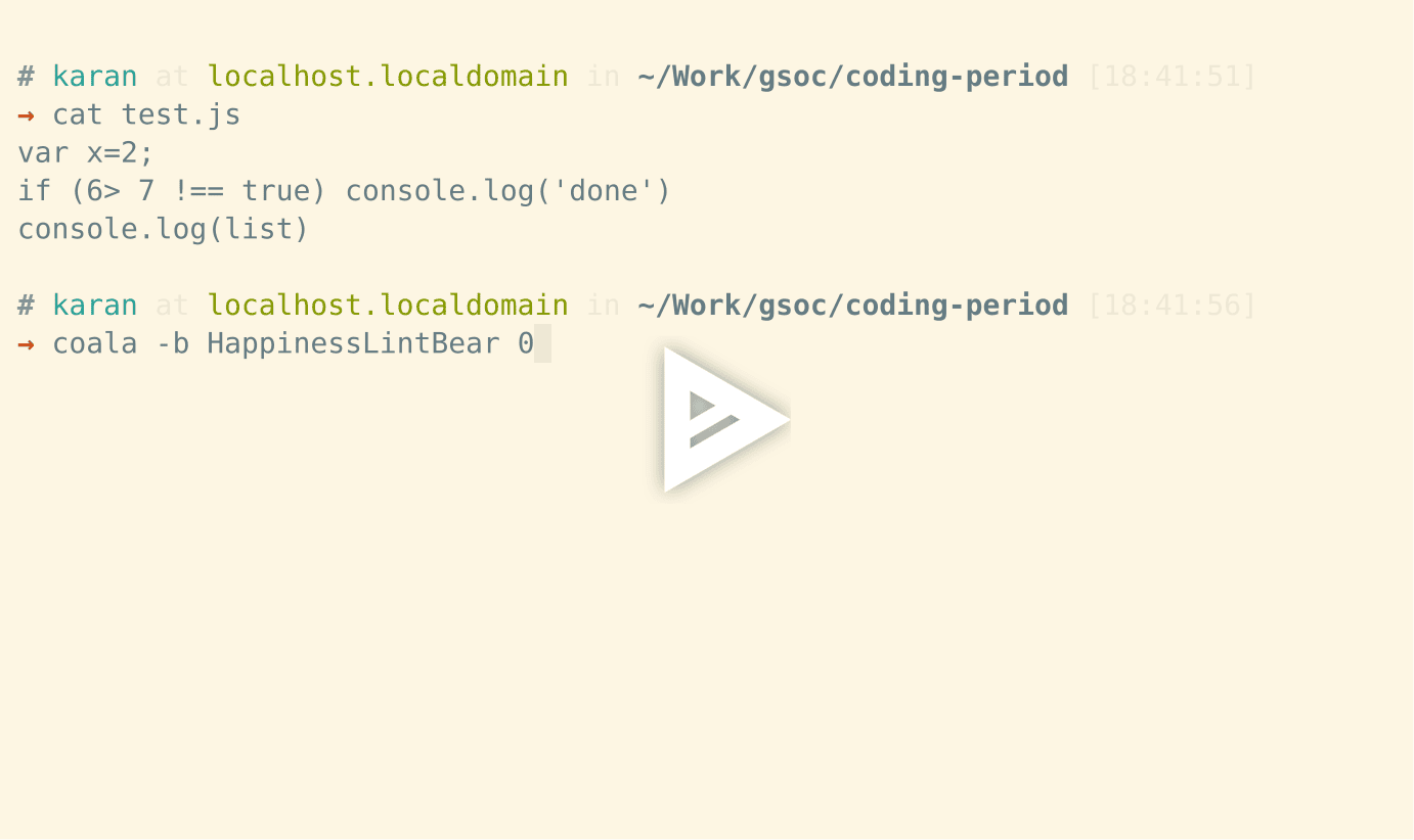 asciicast