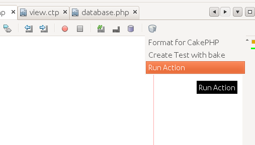 netbeans-cakephp-plugin-run-action