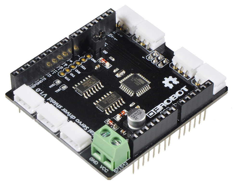 Digital Servo Shield for Ardhuino_DRI0027