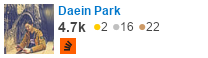 profile for Daein Park on Stack Exchange, a network of free, community-driven Q&A sites
