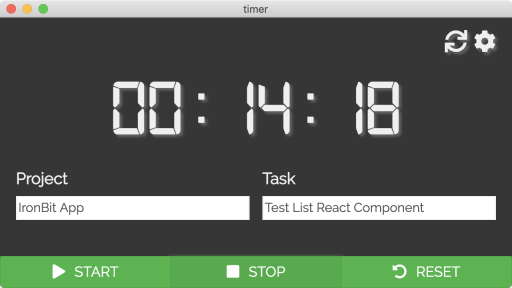 ProTimer Screen One