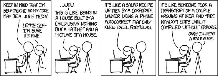 XKCD #1513 on Code Quality