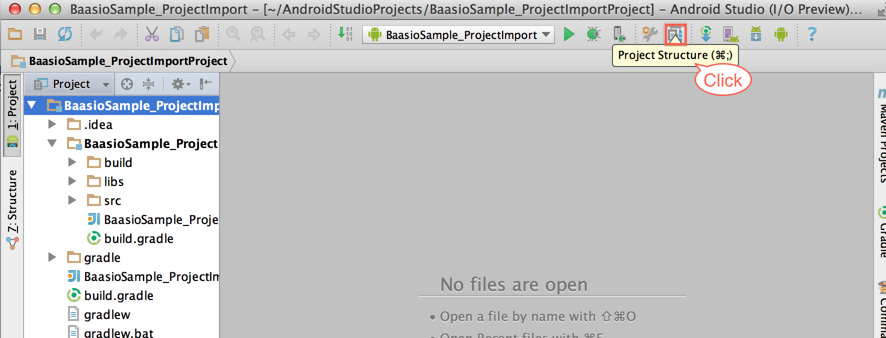 <Android Studio Project Import Step2>