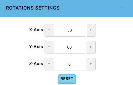 Rotation Settings