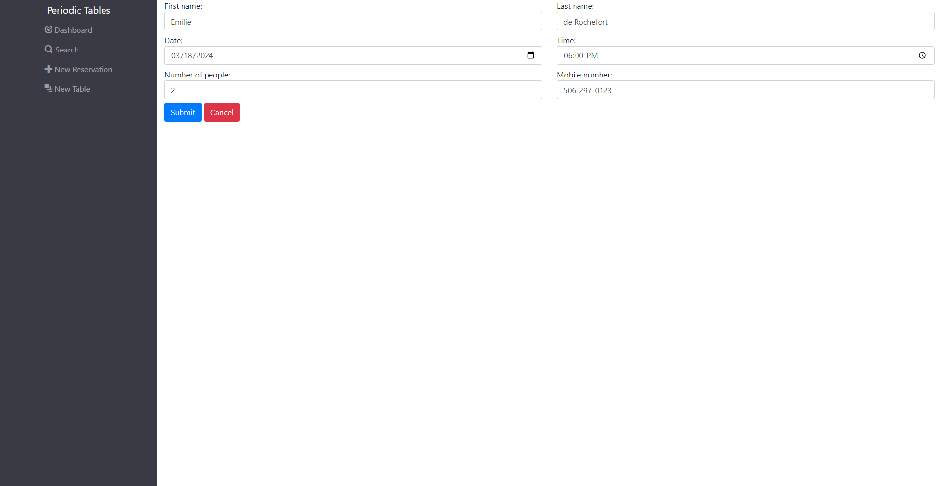GitHub - ElusiveEllie/restaurant-reservation-system: Full-Stack ...