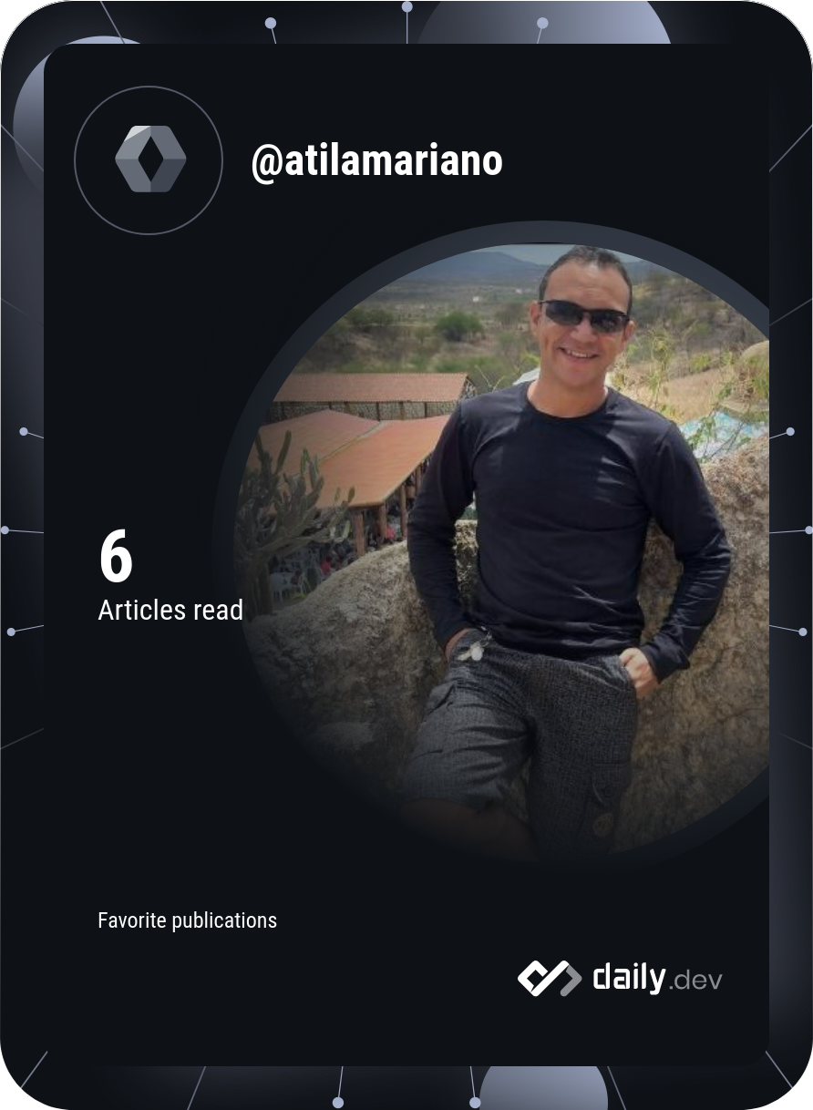 Atila Mariano's Dev Card