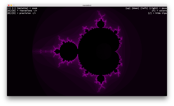 Mandelbrot in Fract'ol