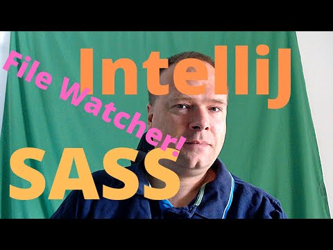 IntelliJ and SASS files compile with File watcher
