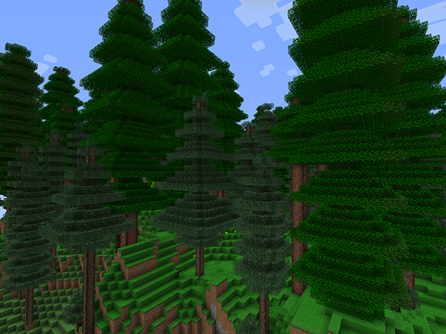 Lush Redwood biome