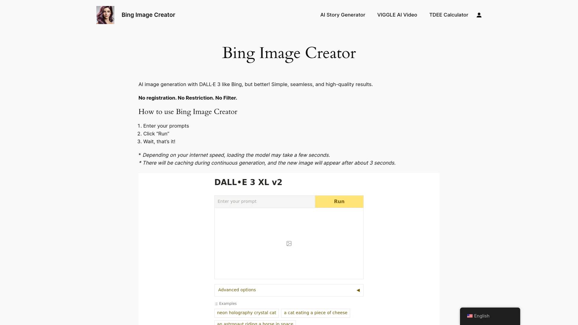 Bing Image Creator Free