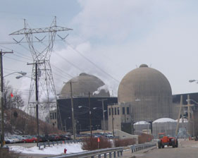 The DC
Cook Nuclear Power Plant in Michigan