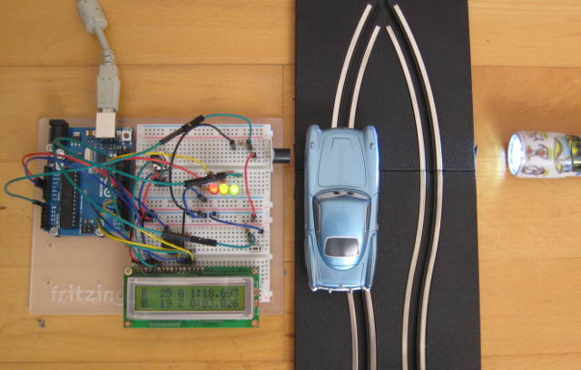 Slot Car Timer Photo