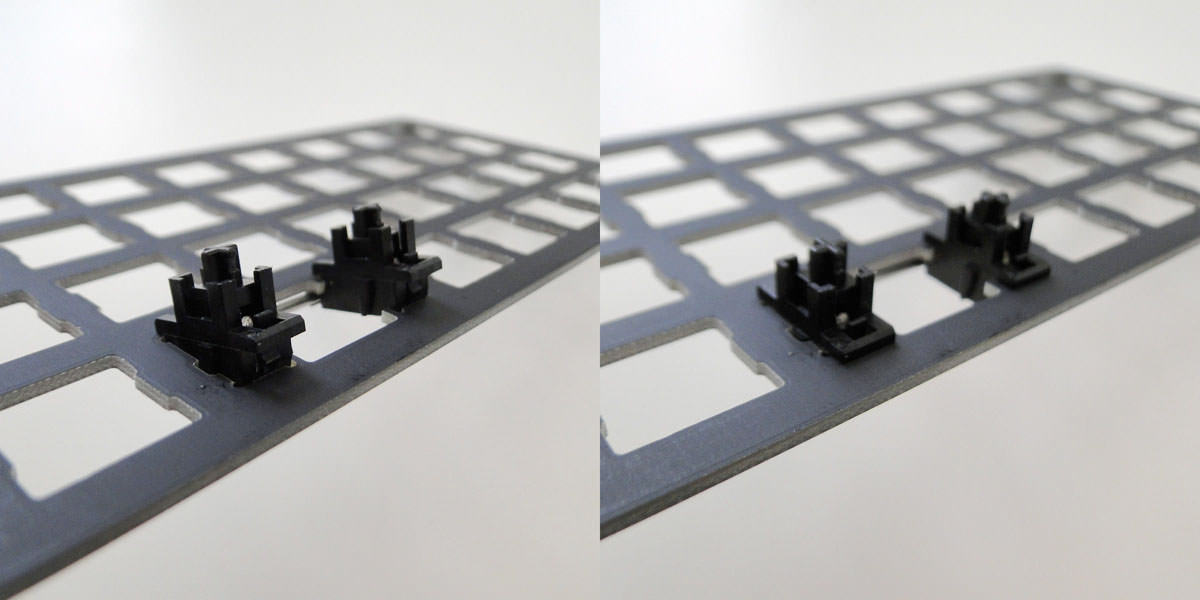 Insert the stabilizer