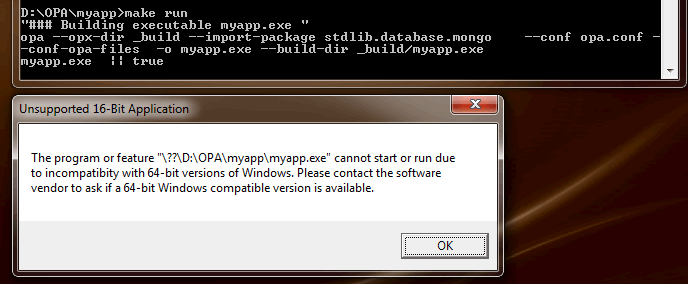 opa-make-run-error-win7-pro