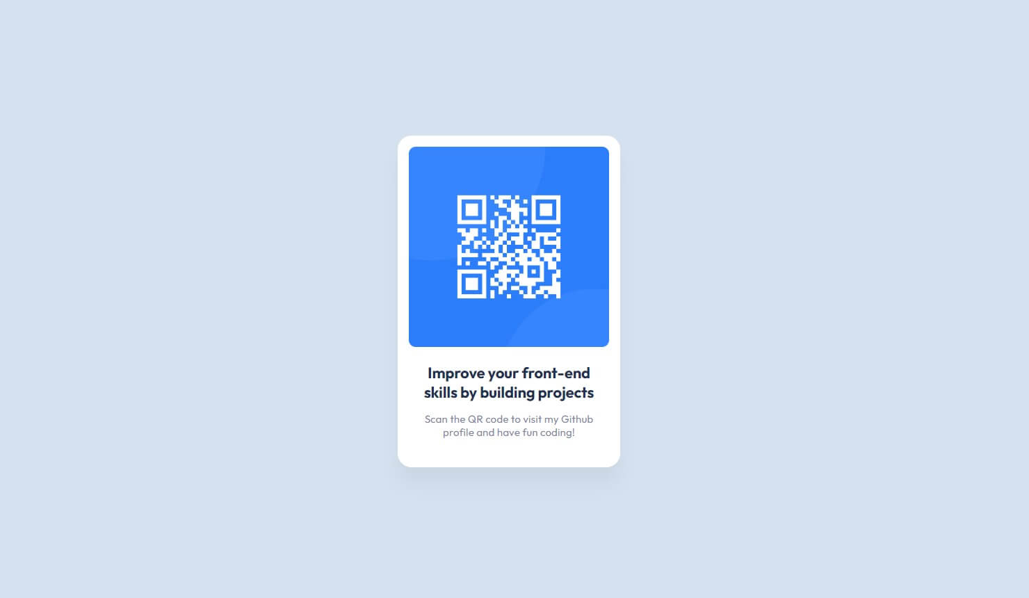 QR card