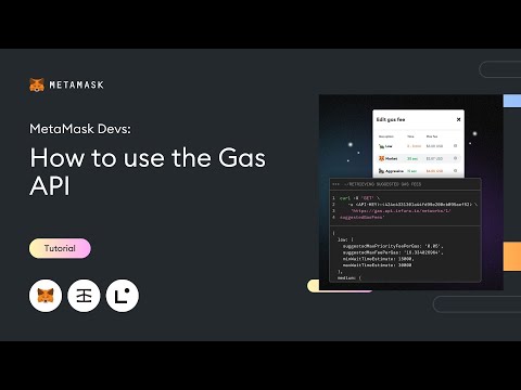 Gas API tutorial image 1