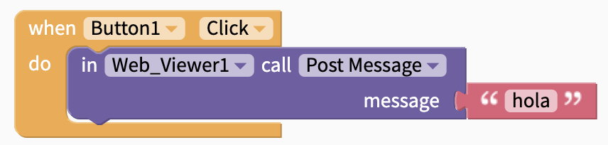 Send message blocks