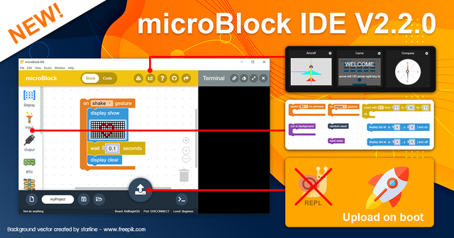 microBlock IDE V2.2.0