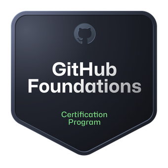Github Foundations Cerification Badge