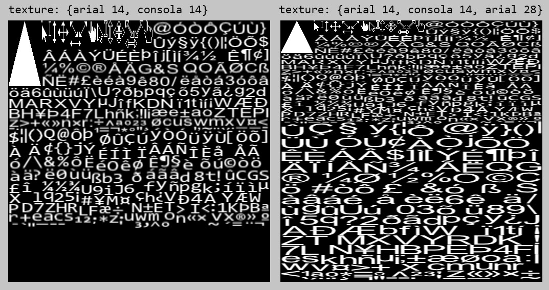 How to update only all UV(s) of texts in all drawlist(s) after fonts ...