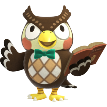 Blathers from Animal Crossing