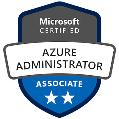 Microsoft Certified: Azure Administrator Associate