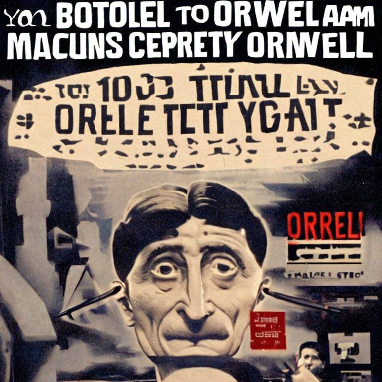 Orwell "2024" Dystopian Novel