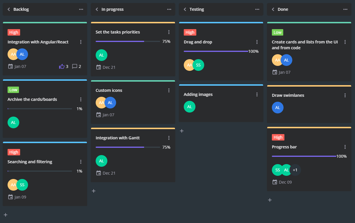 kanban-dark-theme