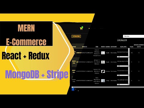 mern-stack e-commerce with redux