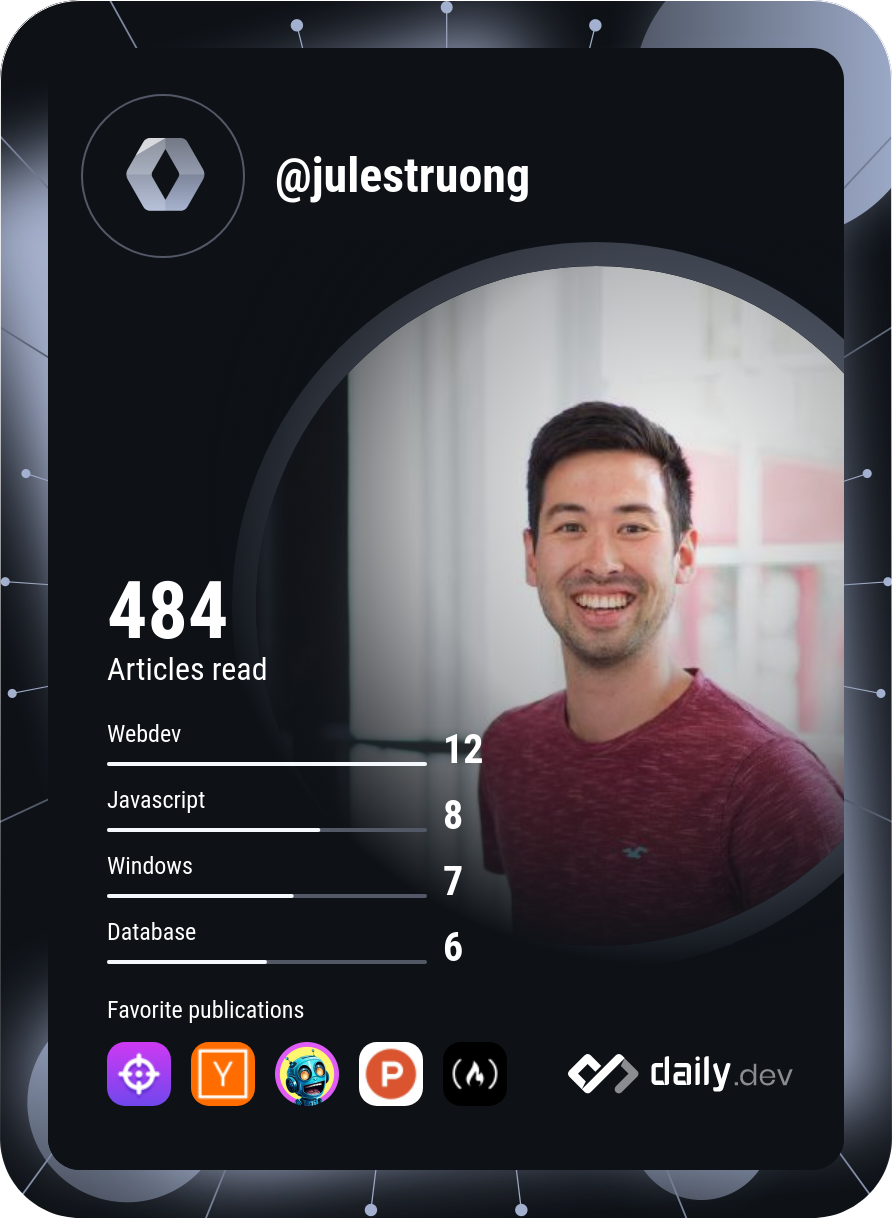 Julio T's Dev Card